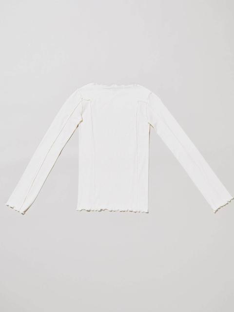 Omato Long Sleeve Tee - Fine Organic Cotton Rib