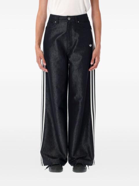 3-Stripes metallic jeans