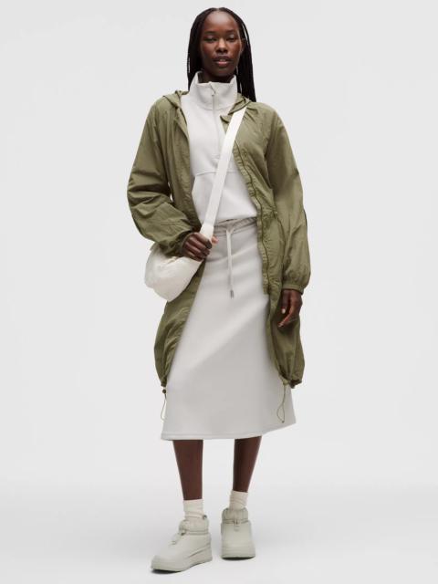 Lightweight Woven Long Jacket