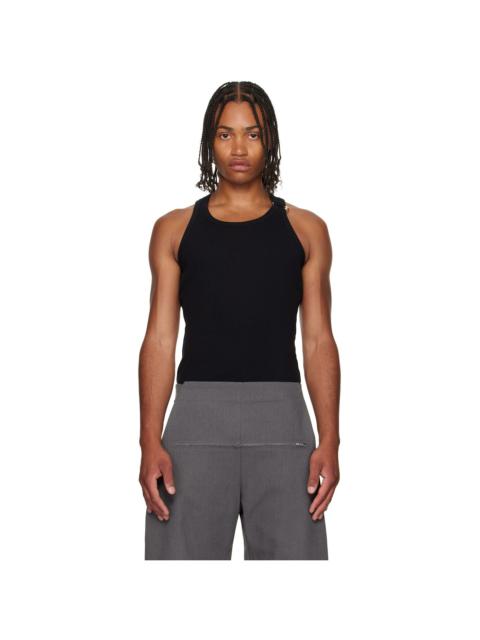 Black 'The Piercing' Tank Top