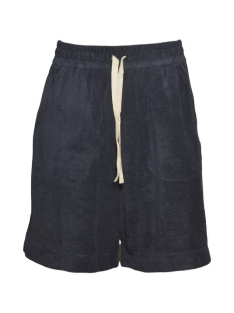 drawstring-waist track shorts
