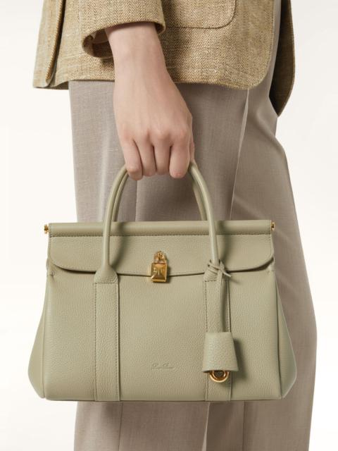LOOM BAG 25 IN THYME GREEN SMOOTH CALFSKIN