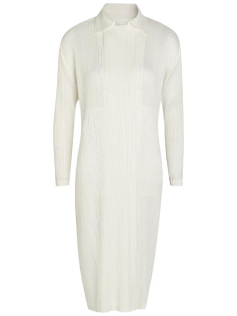 Pleats Please Issey Miyake Pleated Coat