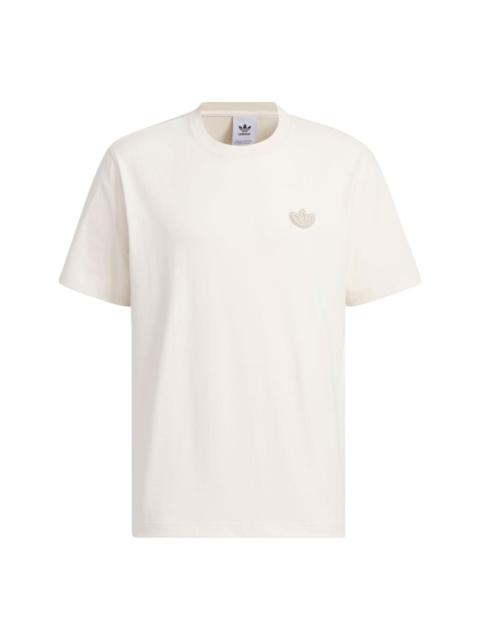 adidas Originals Monogram T-Shirts 'White' IN1030