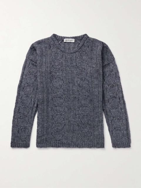Cable-Knit Sweater