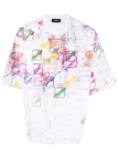 graphic logo-print cotton T-shirt