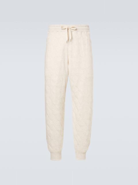 Cotton jersey sweatpants