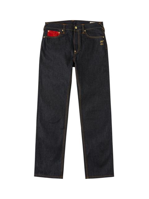 Year Of Horse Embroidery Daicock Jeans #2020