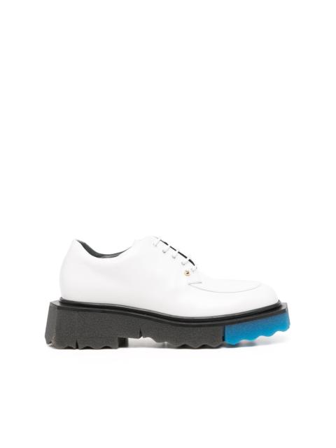 chunky lace-up shoes