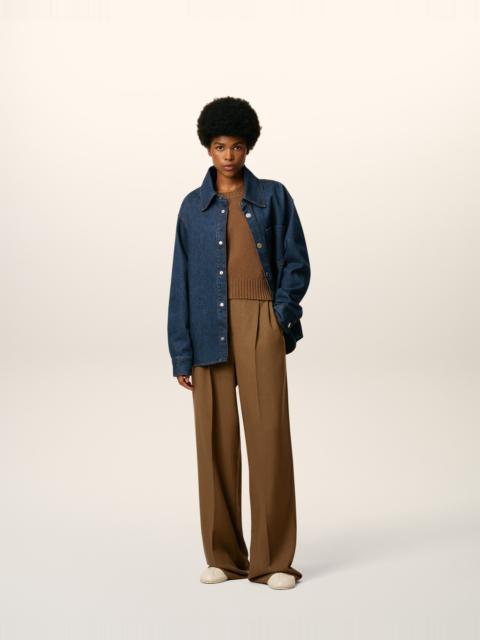 BLUE COTTON AMI DE COEUR OVERSHIRT