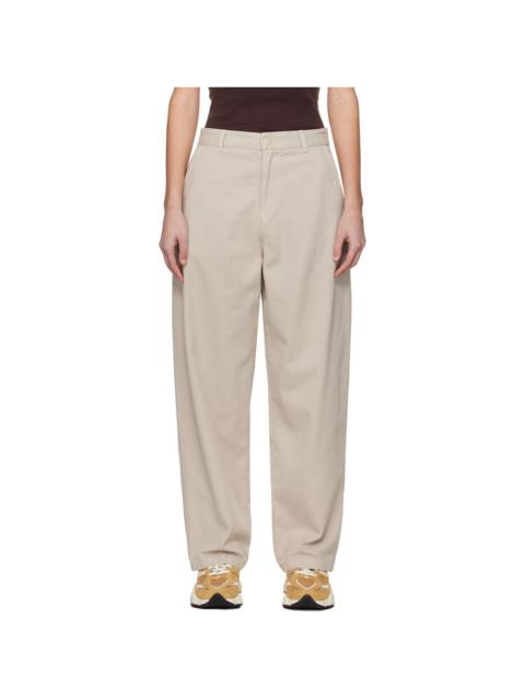 Beige Brady Trousers