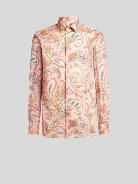 FLORAL PAISLEY COTTON SHIRT