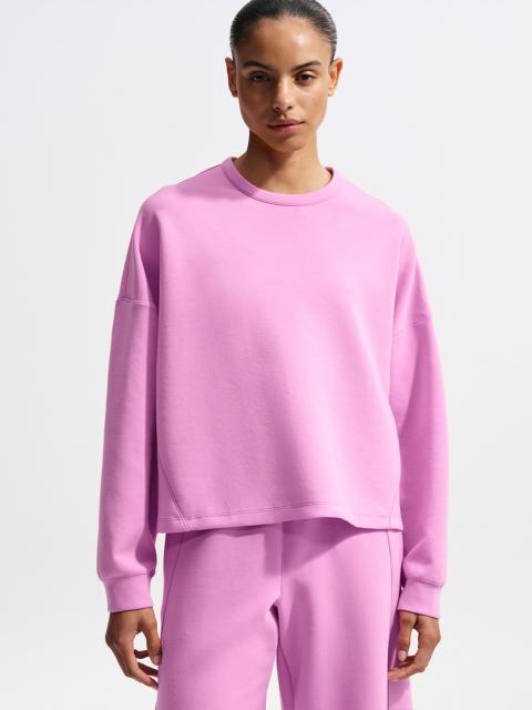 Nike 24.7 ImpossiblySoft Women's Dri-FIT Oversized Crew-Neck Top