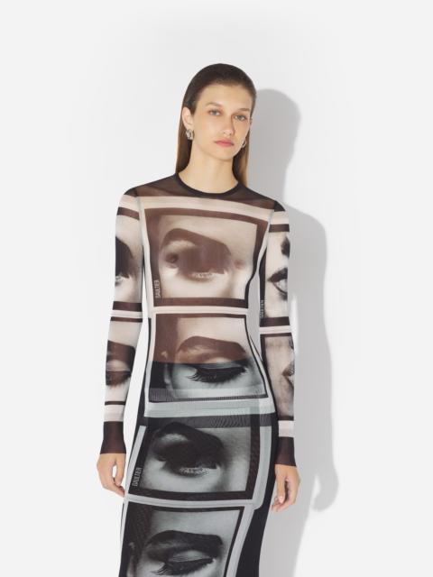 RE-EDITION - THE BLACK EYES AND LIPS TOP