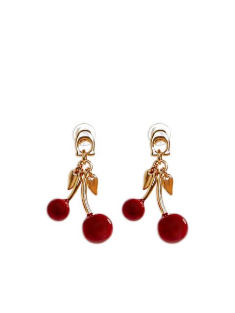 Cherry drop earrings