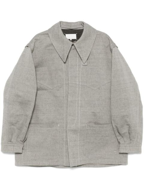 cotton shirt jacket