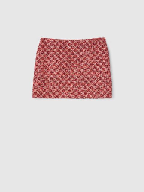 GG tweed skirt