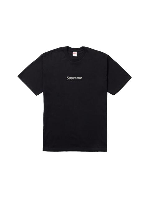 Supreme Swarovski Box Logo Tee Black