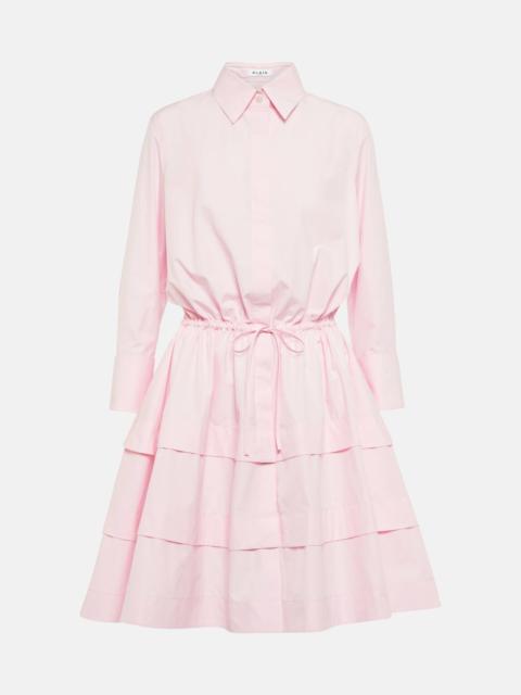 Cotton shirt dress