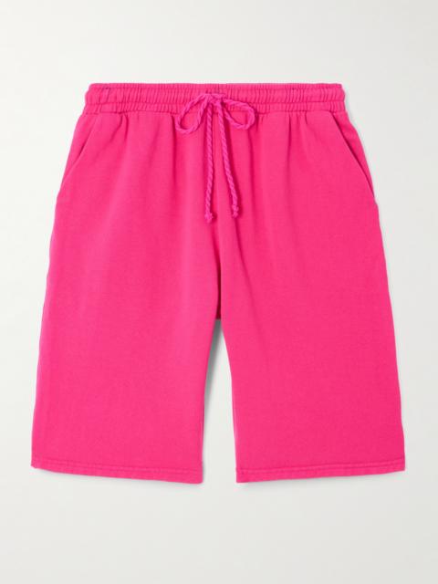 Cotton And Cashmere-blend Shorts