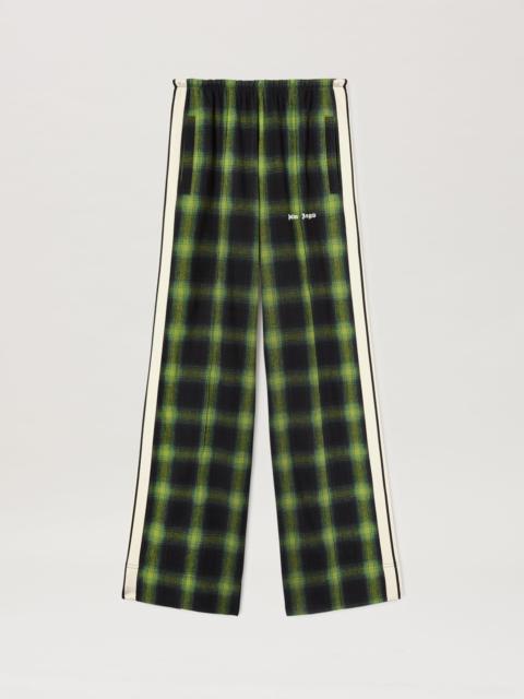 Checked Track Pants