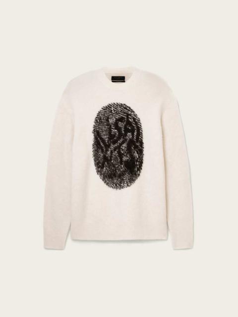RIDGES OVERSIZED GRAPHIC SWEATER