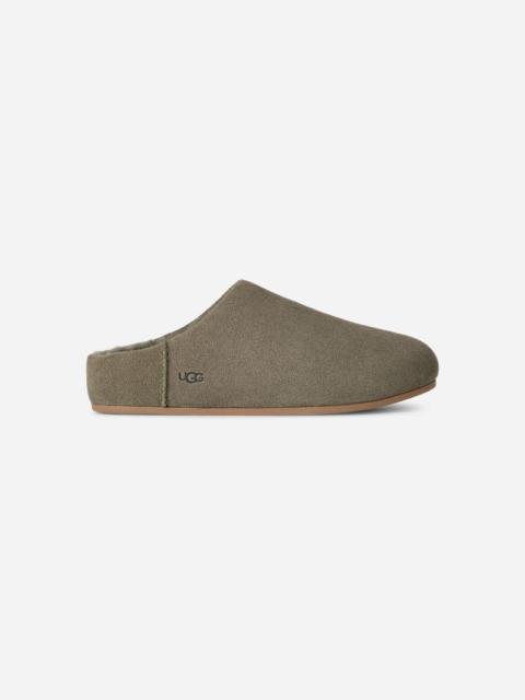 ® Women's Elea Slip-On Sheepskin Slippers in Moss Green