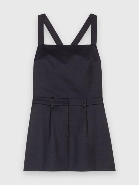 Pinafore strap dress