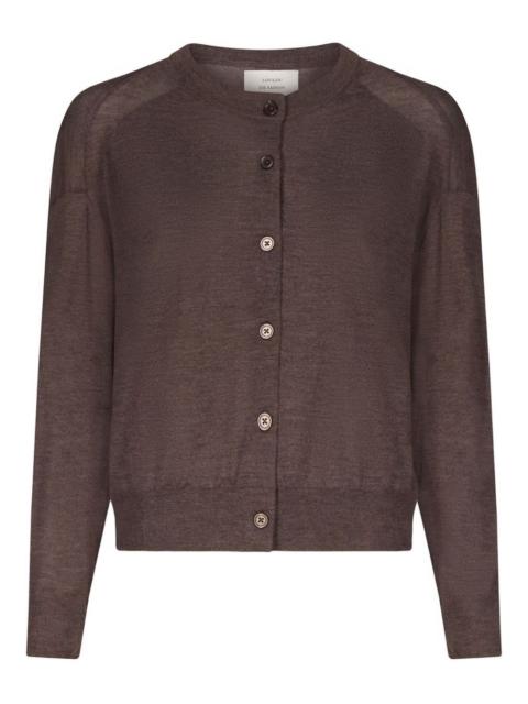KITA buttoned ribbed cardigan
