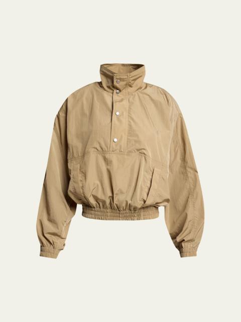 Technical Nylon Track Jacket