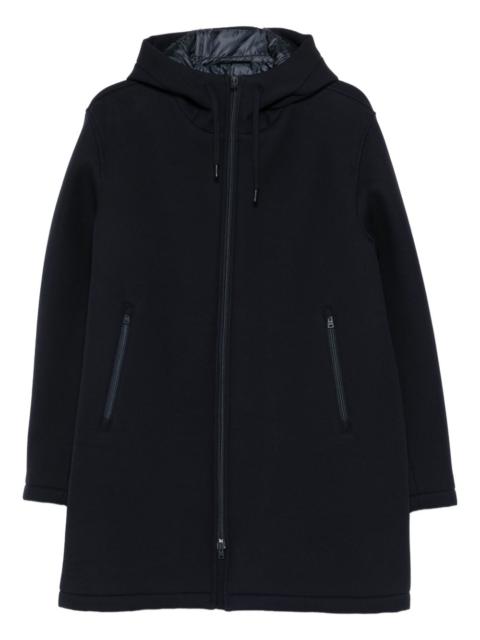 zip-front hooded jacket
