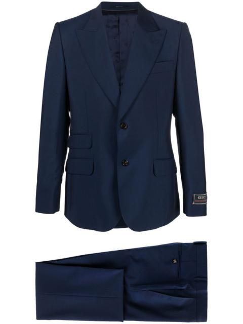 Mohair wool suit