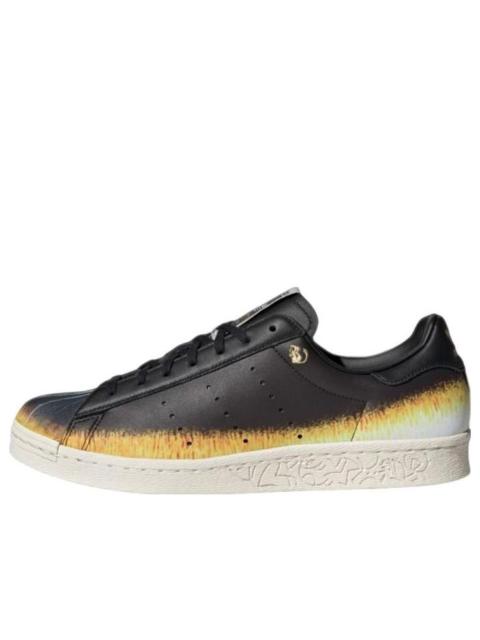 adidas originals Superstar 80s x Han Meilin 'Black Yellow Orange' ID4385