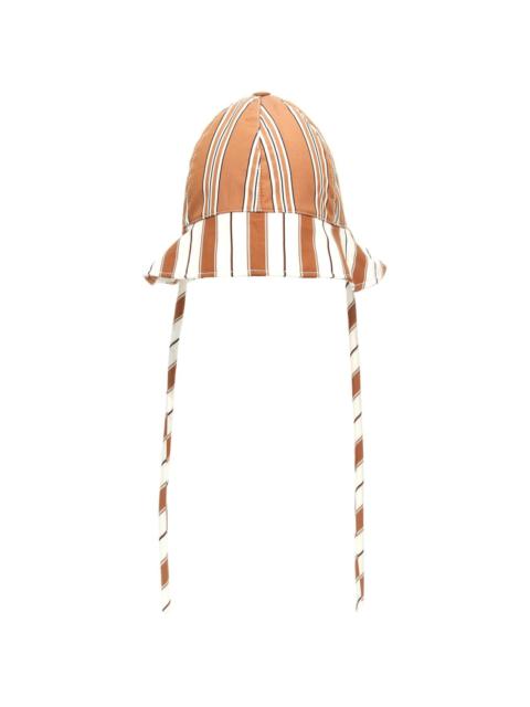 SUNNEI striped bucket hat | REVERSIBLE