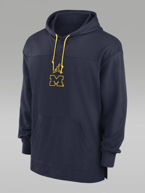 Michigan Wolverines Sideline Jersey Men's Jordan Dri-FIT College Pullover Hoodie