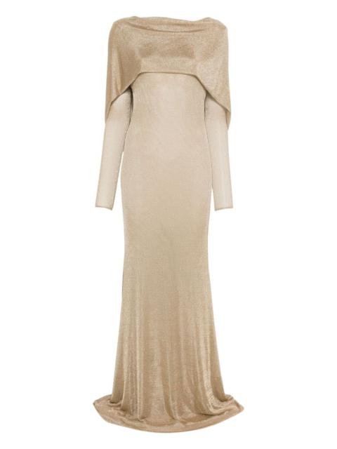 Isthar long-sleeve gown