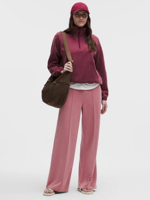 Softstreme Pintuck High-Rise Wide-Leg Pant *Regular