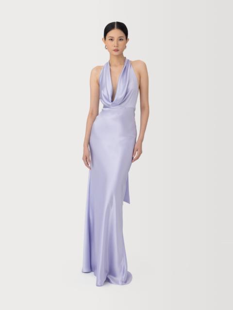 PEARL SATIN GOWN
