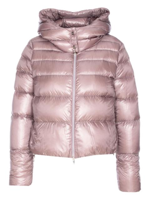 padded hooded jacket