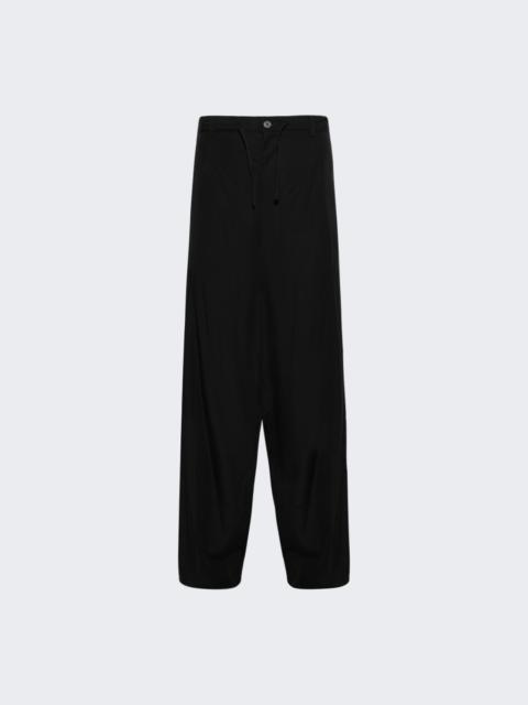 Fluid Tailored Pants Black