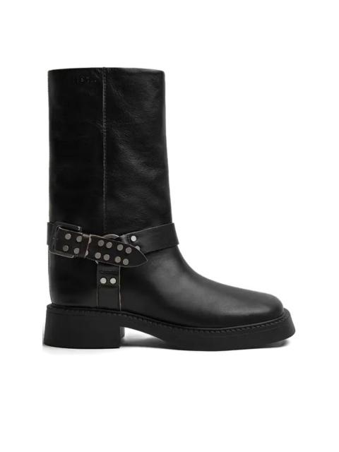 30mm Maitea studded biker boots