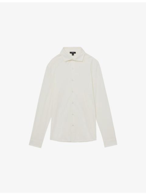 Duke Button-Through Cotton-Jersey Shirt