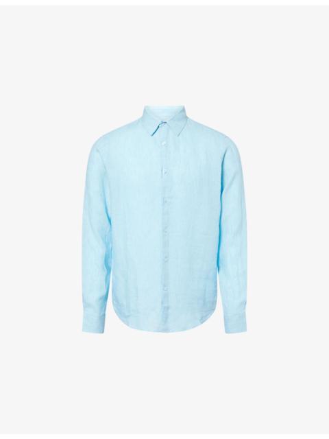 Giles Long-Sleeves Linen Shirt