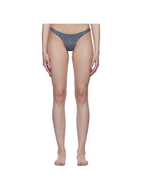 Navy Thin Bikini Bottoms