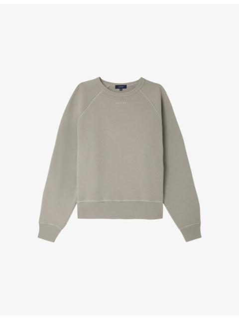 Artemis Brand-Embroidered Cotton Sweatshirt