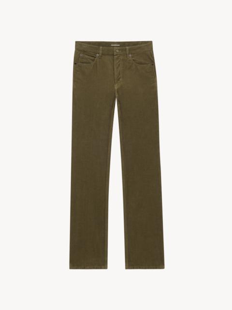 PANTS IN CORDUROY