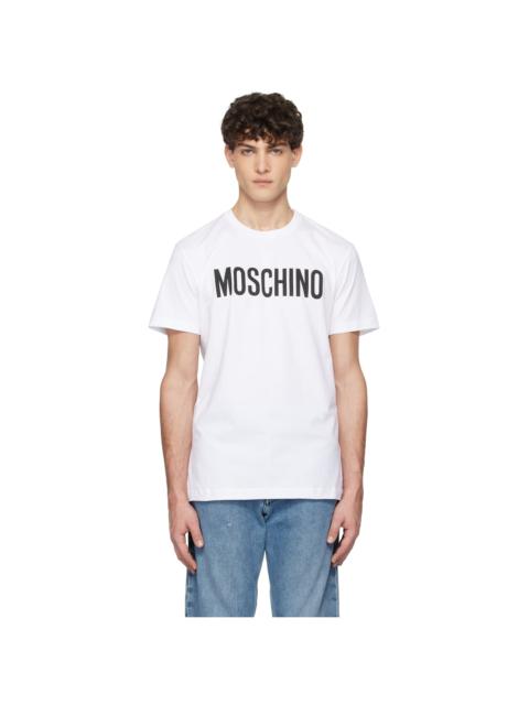 White 'Moschino' Institutional T-shirt