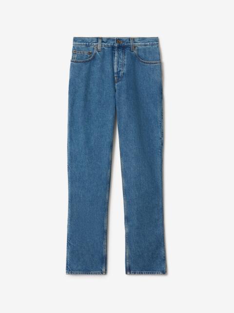 Mid-rise Straight Jeans