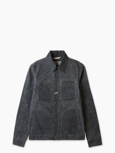 ROGUE TERRITORY SUPPLY JACKET WAXED CANVAS RIDGELINE GREY