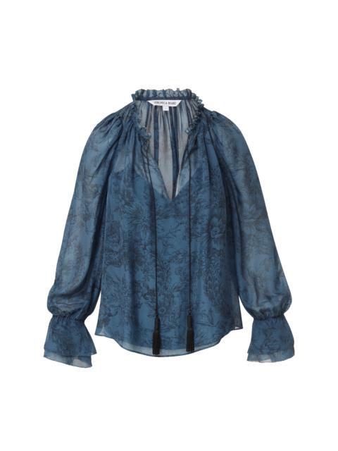 MAXIME SILK BLOUSE